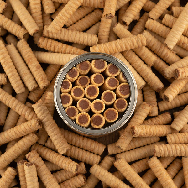 Pirulin barquillo relleno chocolate + avellanas tarro x 155g - Image 2