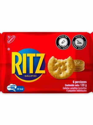 Ritz Plain x 22.4g (se vende paq x 6 unds)