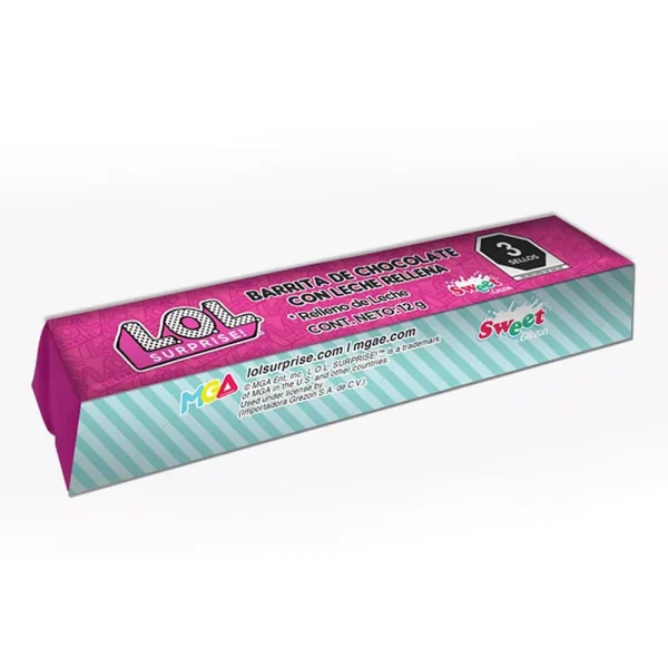 BARRITAS DE CHOCOLATE DE LECHE LOL x 12g (se vende caja x 24 unds) - Image 2