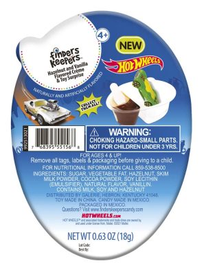 BLISTER CREMA DE AVELLANAS HOT WHELS x18g