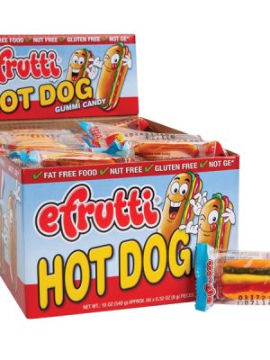 HOT DOG efrutti x 9g (se vende caja x  30und)