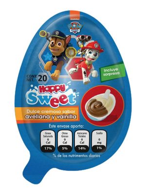 HUEVO PLASTICO PAW PATROL x 18g