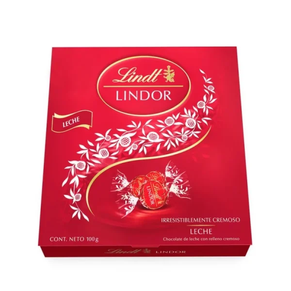 Estuche Lindt Lindor Leche Milk caja x 100g