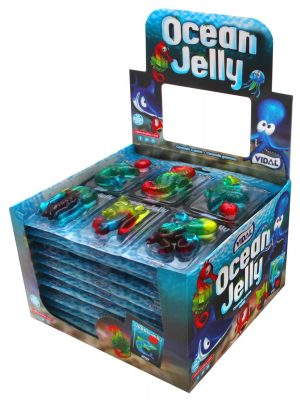 OCEAN JELLY Surtidos x 11g - (se vende caja x 66 figuras)