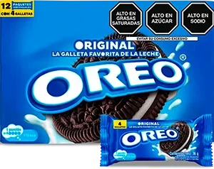 Oreo Original x 36g (se vende paq x 12und)