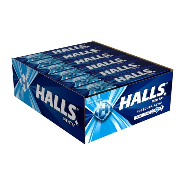 Halls Menta (Azul) x 25.2g (se vende dp x 12 unds)