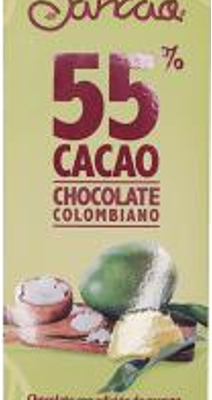 Tableta Sancao 55% con adicion de Mango + Sal x 75g
