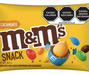 M&MS PEANUT SNACK x20,4g - dp x 11 unds