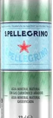 AGUA SAN PELLEGRINO  lata x 330mL