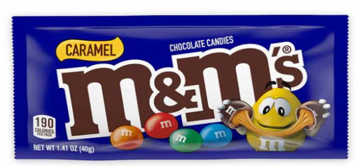 M&M Caramel  bolsa x 40g (se vende dp x 24und)