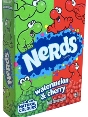 Nerds WaterMelon & Cherry x46g (se vende dp x 36unds)