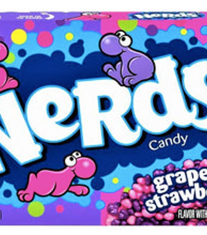 Nerds Grape & Steawberry x141g (se vende dp x 12unds)