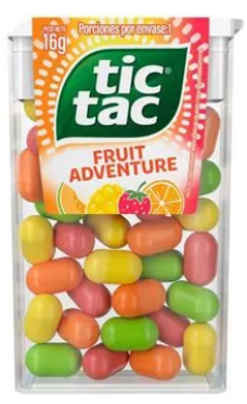 TIC TAC FRUIT ADVENTURE x16g