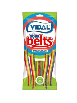VIDAL Sour Rainbow Belts Bolsa x90g